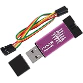 HiLetgo ST-Link V2 Emulator Downloader Programmer STM32F103C8T6 STM8 STM32 with Cable (Random Color)