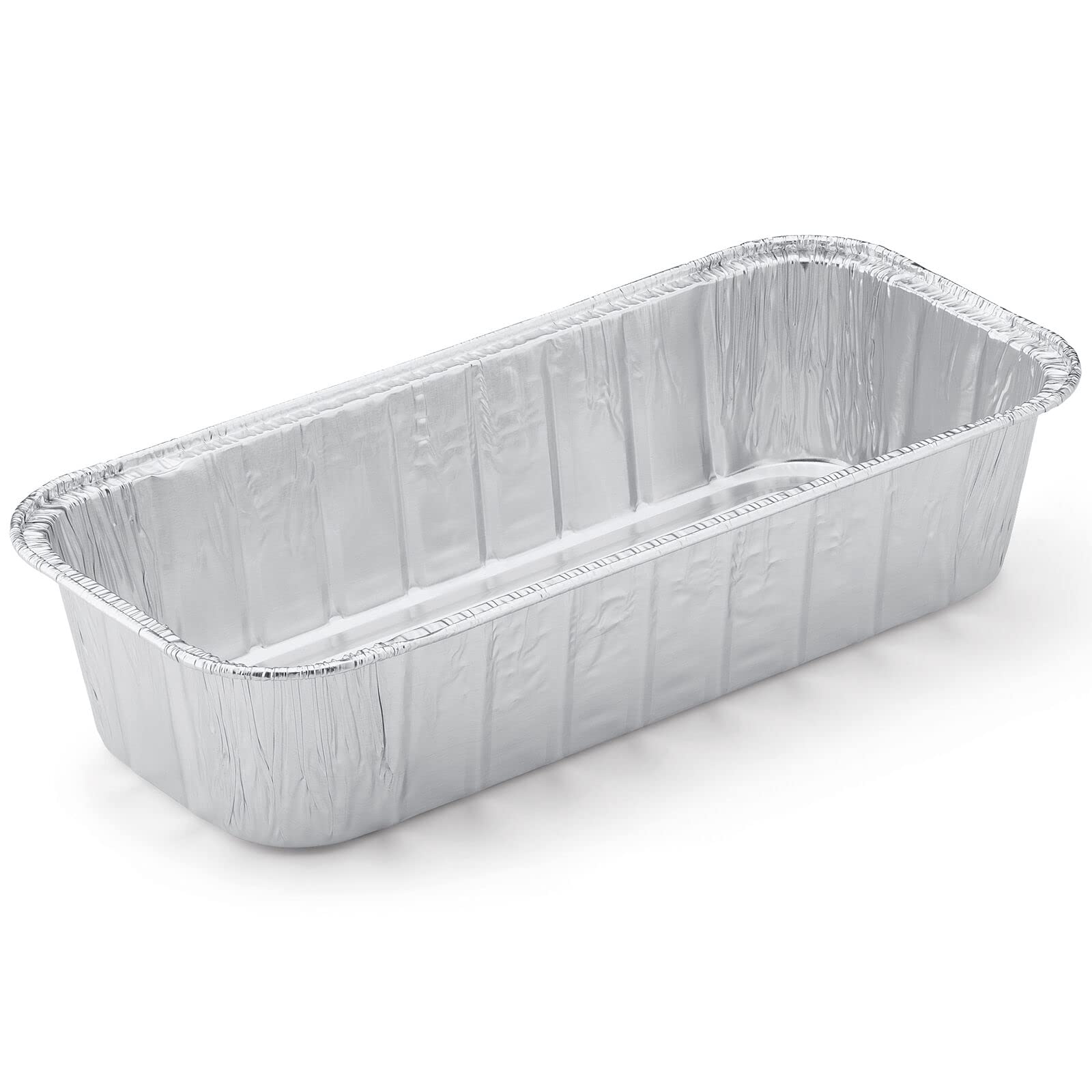 Weber Aluminum Drip Trays, 10 pieces, perfectly sized Smokefire/Summit & Genesis 400 series models, grease collection trays, can also be used for grilling - Silver (6498)