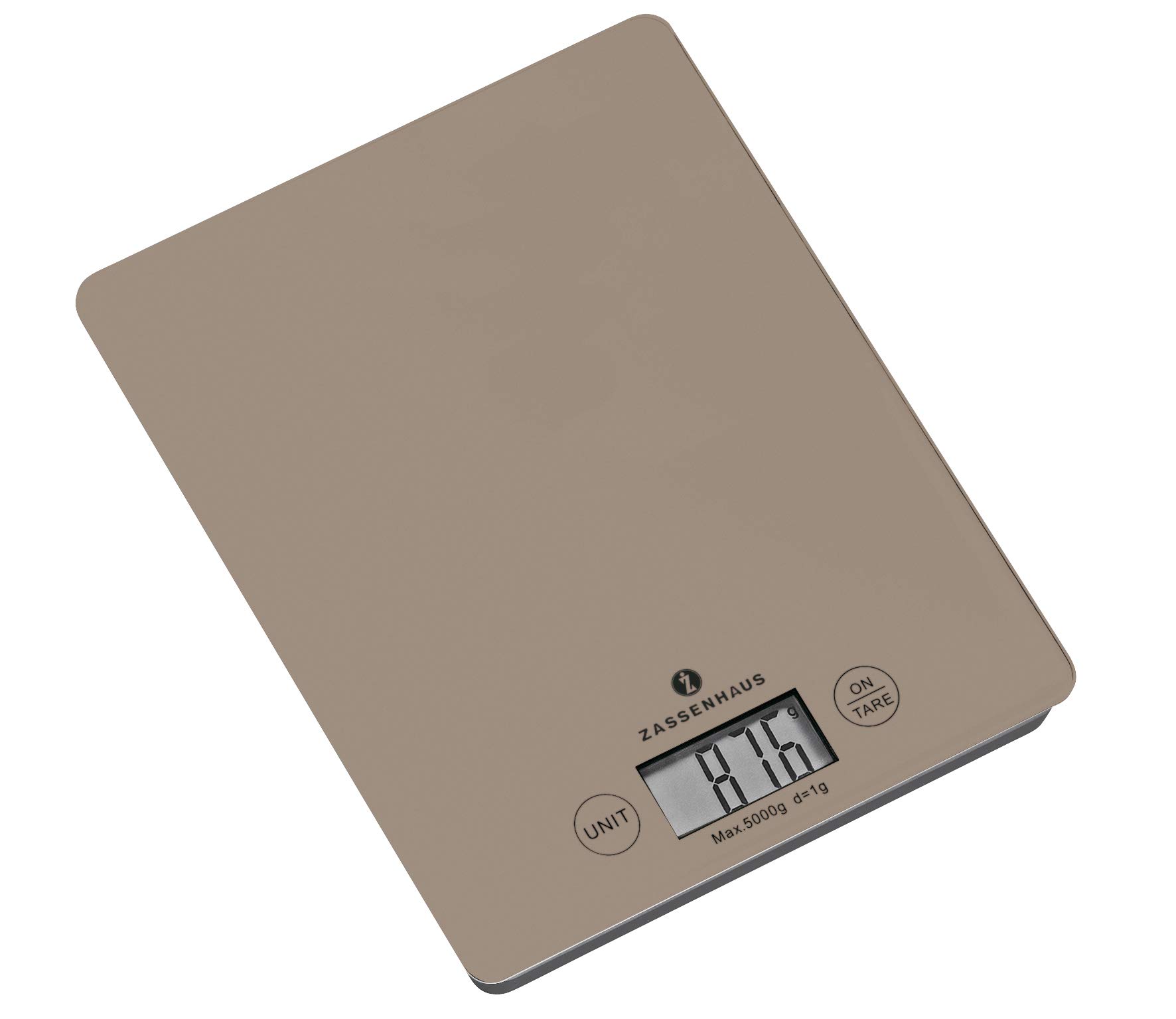 Zassenhaus Balance Digital Scales Cool Grey One Size