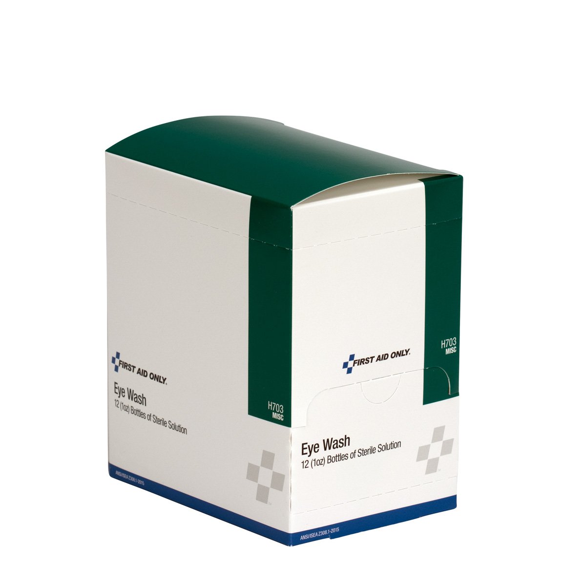 First Aid Only 1 oz. Eyewash Bottle, 12 per box (H703): Industrial & Scientific