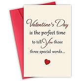 Funny Valentines Day Card for Him Her, Unique Valentine's Card Gifts for Husband Wife, HappyValentines day Gifts for Women Men Boyfriend Girlfriend