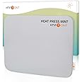 HTVRONT Heat Press Mat for Cricut: Heat Press Pad 16"x20" for Craft Vinyl Ironing Insulation Transfer, Double Sides Applicable Heat Mat for Heat Press Machines