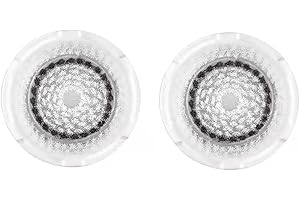 ARICEAN Facial Cleansing Brush Head Replacement | Compatible with Mia 1, Mia 2, Mia Fit, Alpha Fit, Smart Profile Uplift and Alpha Fit X (Black-2Pack)