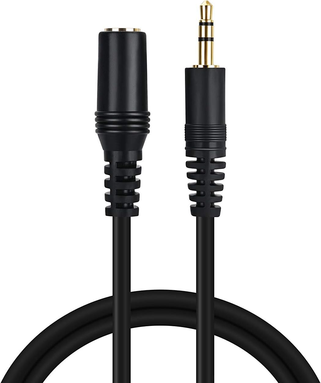 PASOW 3.5mm Stereo Male to Female Extension Audio Cable Cord (13 Feet)