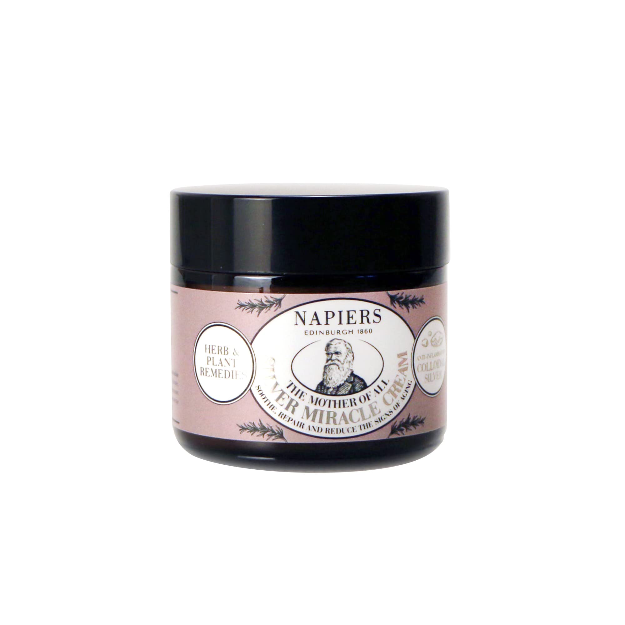 Napiers Mother of All Silver Miracle Cream with Colloidal Silver - Reduces Fine Lines & Blemishes - 60ML