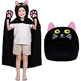 MSISILY Wearable Hooded Blanket for Women, Soft Snuggle Wrap Cape Throw, Fleece & Sherpa Hoodie