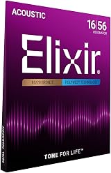 Elixir 80/20 Bronze Acoustic Sets Original Polyweb Coating for Resonator view 1