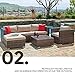 SUNCROWN Outdoor Chaise Lounge Patio Lounge Chair with 9FT Patio Umbrella - 81