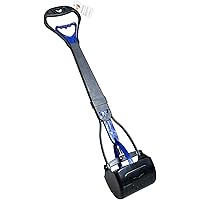 ienjoyed Non-Breakable Pooper Scooper for Large Medium & Small Dogs Heavy Duty, 28“Long Handled Dog Poop Scooper for Grass,Du
