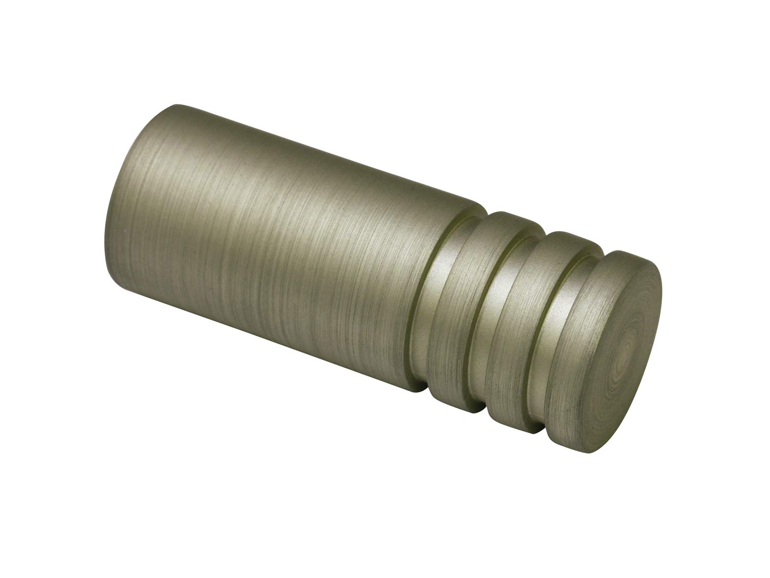 Gardinia Cylinder 2 x End Piece Metal Champagne for Curtain Technology Diameter 19 mm