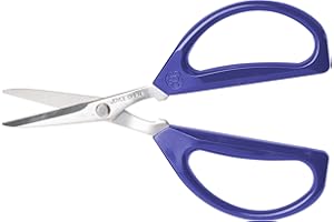 Joyce Chen Original Unlimited Kitchen Scissors All Purpose Kitchen Shears with Comfortable Handles, Blue