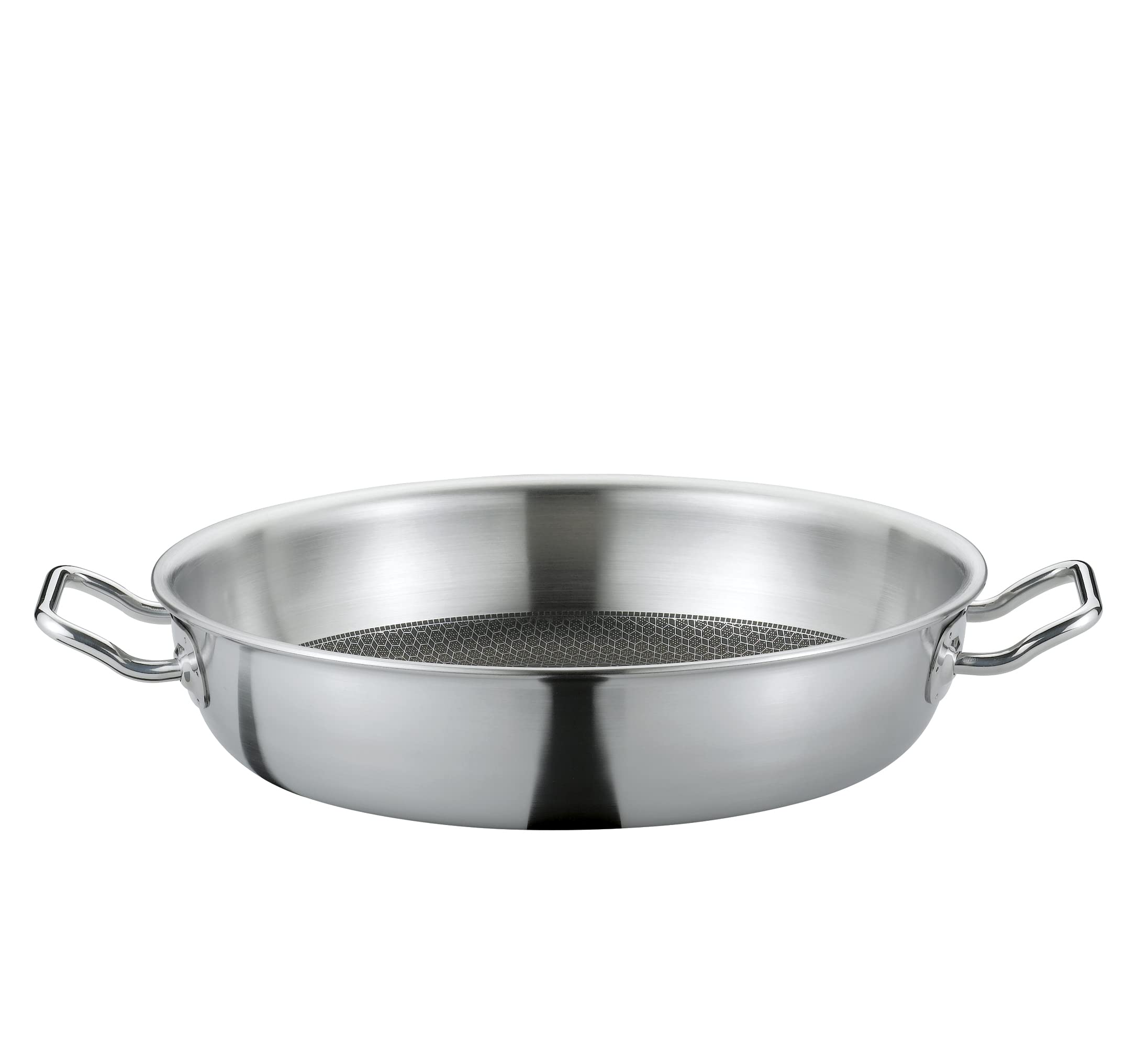 Spring Vulcano Cut-Resist Serving Pan, 28 cm, 5-Ply Material, Scratch-Resistant, Non-Stick Coating