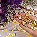 3.5 oz Round Confetti Dots Glitter Confetti Circles 1/4 Inch Metallic Round Dots for Birthday Wedding Holiday Party Decoration Supplies(Silver and Gold)