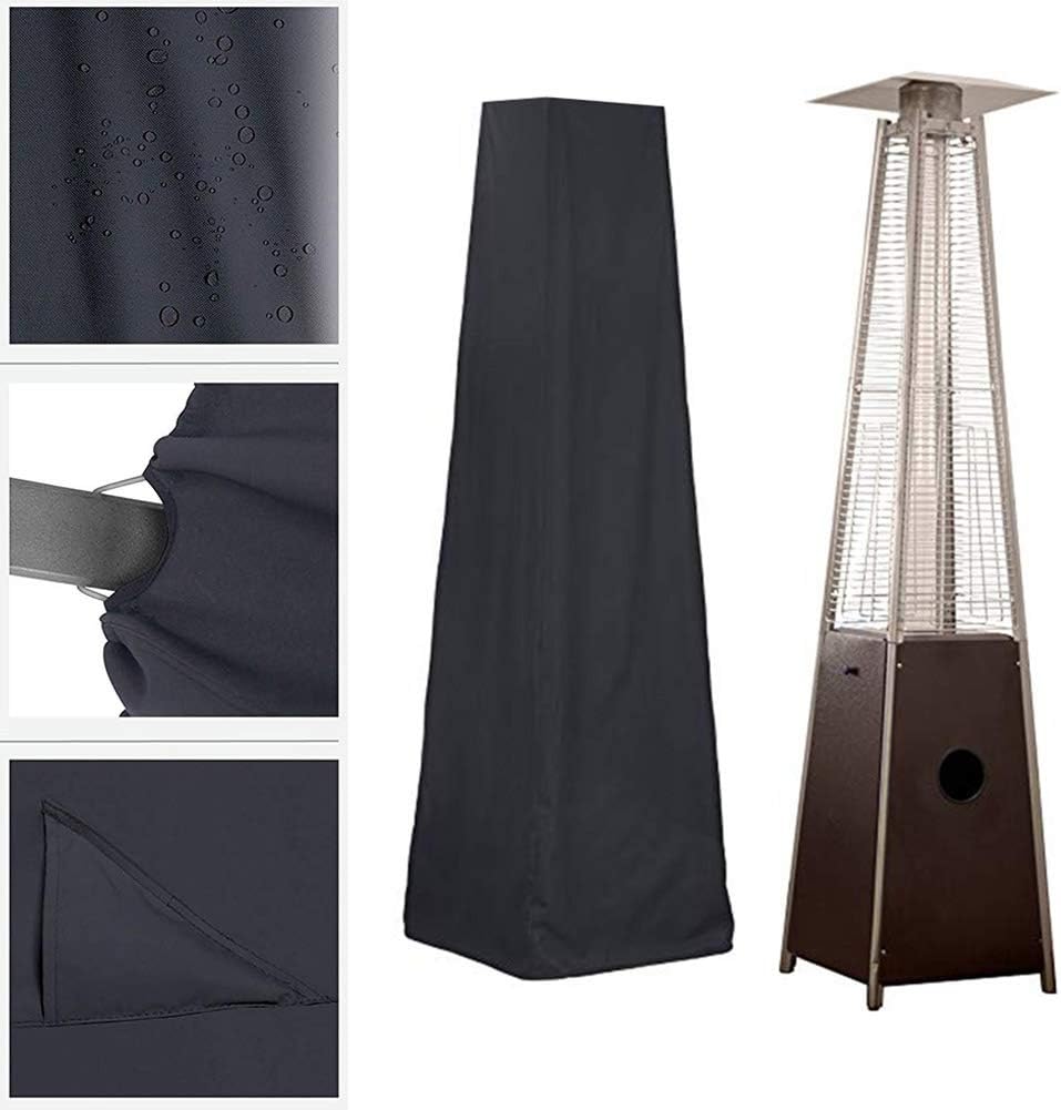 Dogggy 1PCS Outdoor Stand Up Patio Heater Cover Waterproof Air Heater