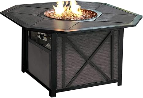 Fire Pit Table Aluminum Laguna Monaco Ceramic Tile Fire Pit Table