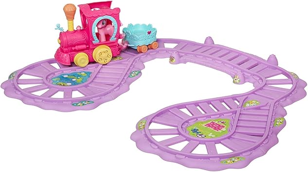 MM RETAILS My Little Horse Toy  Friendship Express, Toy Train with Track Set with Sound and Light