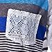 Gillberry Women's V-Neck Casual Short Sleeve T-Shirt Blouse Tees Tops (S, Blue)