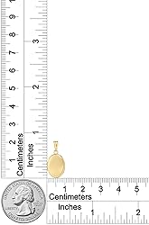 Amazon Essentials Girls Polished Oval Locket
