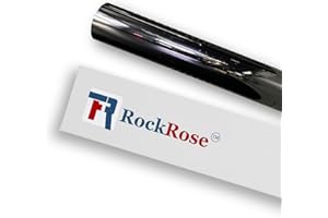 RockRose 5% VLT Car Tint 20" by 5FT 1PLY Carbon Professional Tint Car Window Tint Heat, UV, and IRR Block Tint for Cars Adhesive Film(20" x 5FT)