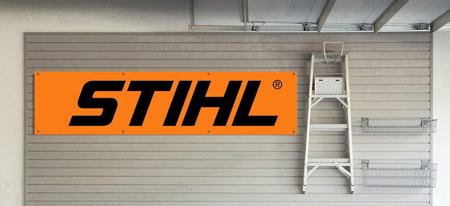 Amazon Com Daoops Stihl Flag Banner Heavy Duty Chainsaws Power