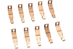 10Pcs Iron Pickup Shoe Set Replacement, HO Slot Car with Plug and Play Convenience, Ideal for 440 440X2 Pick Up Shoe Replacem