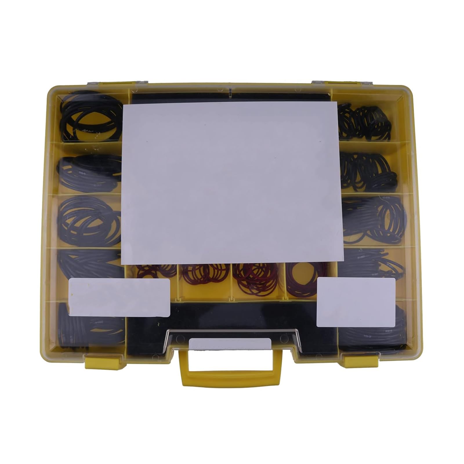 Photo 1 of FridayParts 580 Pcs Seal O-Ring Kit 4C-4782 4C4782 270-1528 4J-0523 Compatible for CAT Caterpillar SAE STOR ORFS 61 62 Nitrile 90