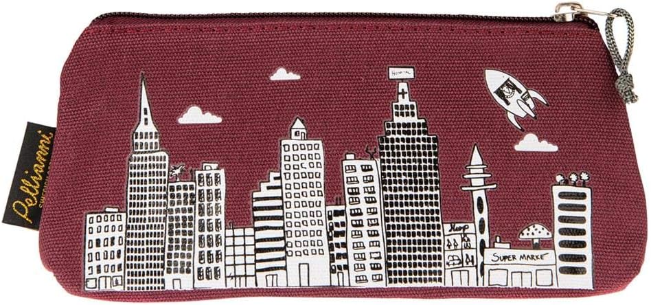 PELLIANNI - Bordeaux Pencil Case (Pa09028), Buerdos - Image 3