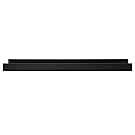 Kiera Grace Edge Picture Frame Ledge, 23-Inch by 4-Inch, Black