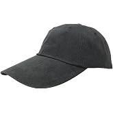 Sunbuster Extra Long Bill 100% Washed Cotton Cap with Leather Adjustable Strap