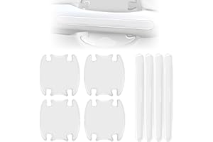 8 Pcs Car Door Handle Protector,Scratch Collision Protection Guard,Door Handle Protective,Universal for Most Car Handles (8 P