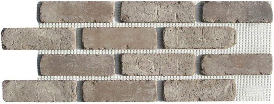 Brickweb Thin Brick Box of Rushmore Flat Sheets - 8.7 Sq. Ft., Tiles