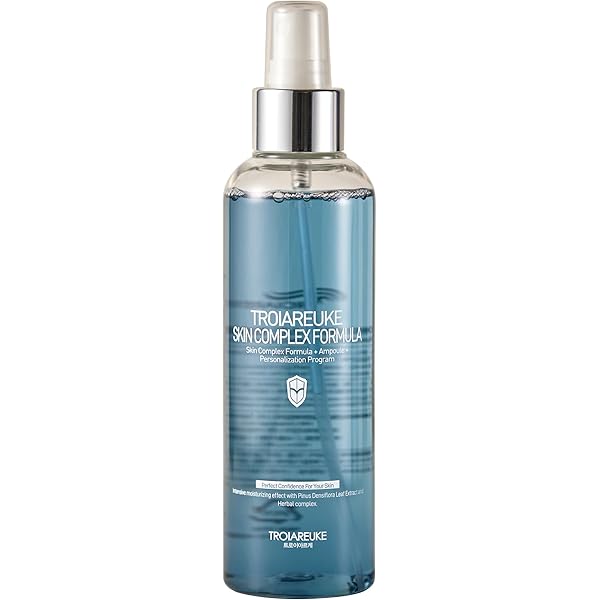 Amazon.com : TROIAREUKE H+ Cocktail Ampoule Toner (Blue, 6.76 Fl