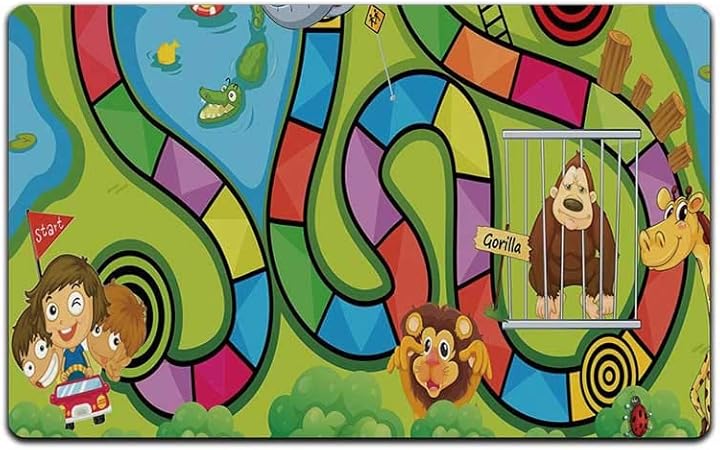 Amazon Com C Coaballa Board Game Durable Print Floor Mat Joyful
