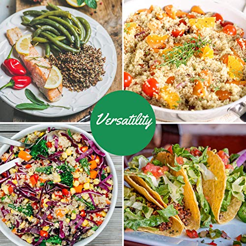 CEREAUSLY Fully Cooked Organic White Quinoa | 2 Lb | Ready to Eat | Royal Bolivian | Non-GMO | Gluten-Free | Vegan - Thumbnail 3
