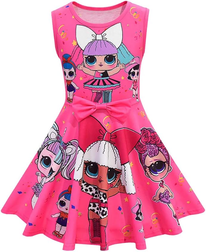 Little Girls Casual Dress Sleeveless Digital Printing Pageant Gown Party Birthday Dress for Surprised
            
        
        
    


    

    
    
        





    
        
            
                L.O.L. Surprise! Soft Cotton Hooded Bath Towel Wrap 24” x 50” Pink
            
        
        
    


    

    
    
        





    
        
            
                LOL Surprise! Girls Slip On Shoes - Pink Canvas Sneakers for Kids
            
        
        
    


    

    
    
        





    
        
            
                Sequin Unicorn Costume for Girls 1-10Y with Headband Birthday Party Gifts Halloween