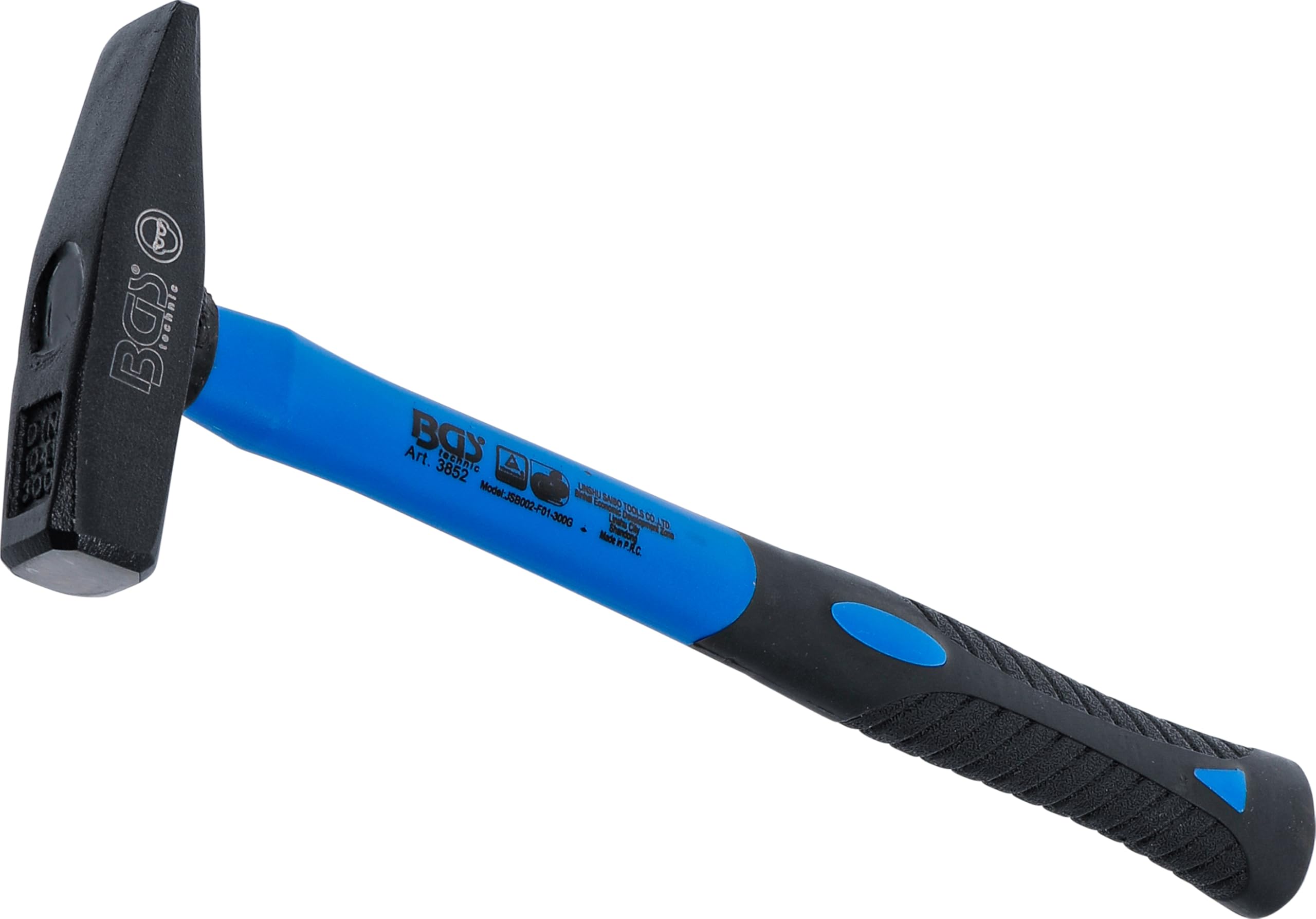BGS 3852 | Machinist's Hammer | Fibreglas Shaft | DIN 1041 | 300 g