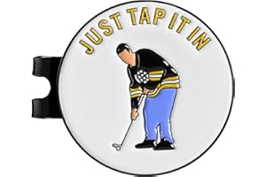 ZEETY Funny Golf Ball Marker with Magnetic Hat Clip – Golf Accessories for Men and Women, Great Golf Gift for Players with Attitude