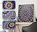 HengQ Diamond Painting Kit for Adult 5D DIY Special Shape Diamond Painting Sets,4 Pack Diamond Art Kit for Adult,Datura Pattern 12