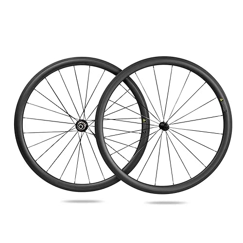 ICAN 700C Light Weight Road Bike Carbon Wheelset 38mm 25mmWidth