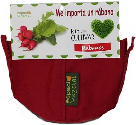 Kit cultivo rábanos. ME IMPORTA UN RÁBANO: Amazon.es: Jardín