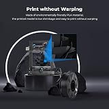 Creality PLA Filament 1.75mm 2x1kg Black Cardboard Spool 0.03mm view 3