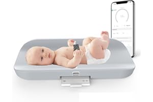 MINDPET-MED MINDPETMED Smart Changing Pad Scale, Max 44lbs/20kg, Diaper Changing Baby Scale