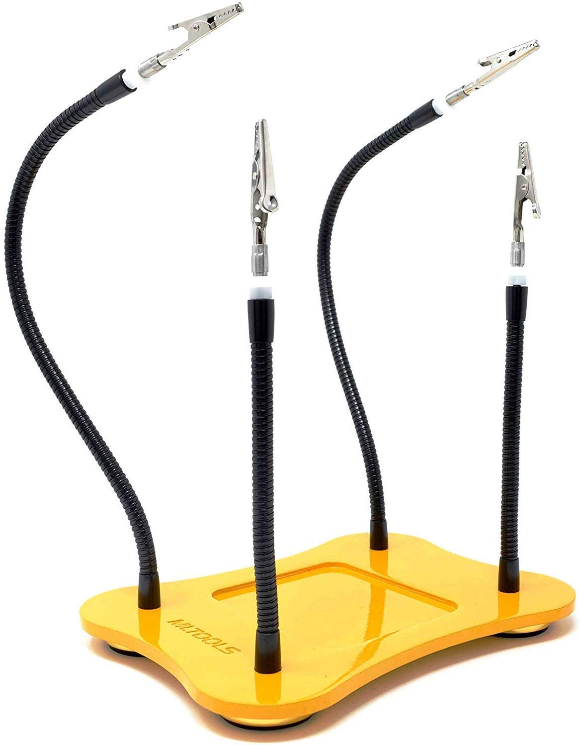 Helping Hands by MLTOOLS | Third Hand Soldering Tool and Vise with Sturdy Steel Base