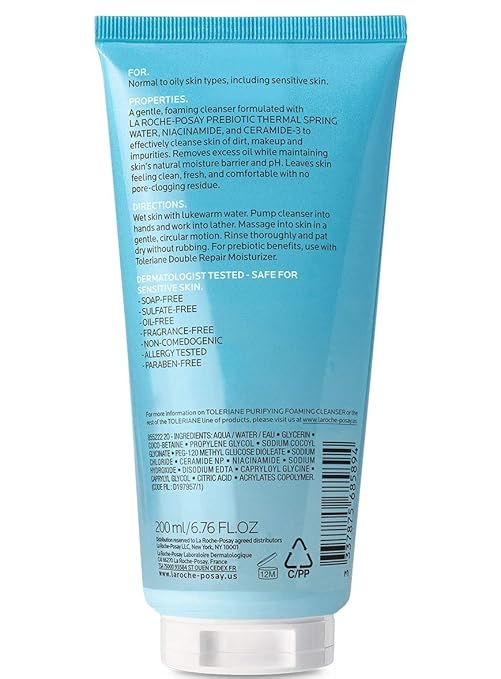 la roche posay 3 in 1 cleanser
