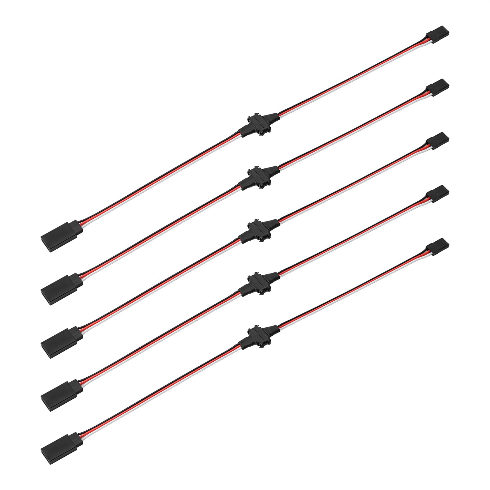 INJORA Magnetic Snap-on JR Extension Cable for RC Models