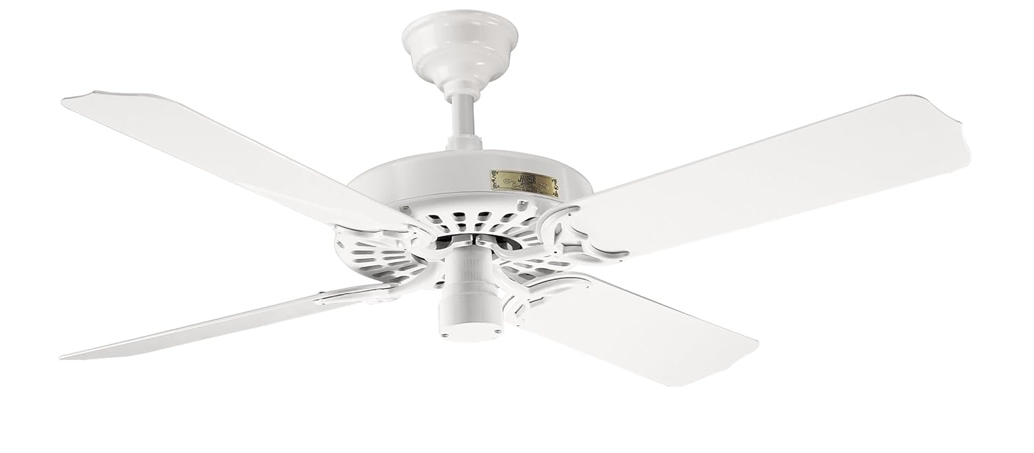 Hunter 25602 Outdoor Original 52 Inch Cast Iron Ceiling Fan With 4