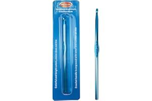 Weabetfu Aluminum Crochet Hook,Soft Grip Crocheting Hooks for Knitting Craft Yarn,Crochet Hooks Size H,5.0mm-New