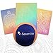 Serenilite Relax Dual Colored Hand Therapy Stress Ball - Optimal Stress Relief - Great for Hand Exercises and Strengthening