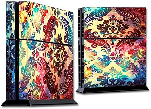 Skin Decal Vinyl Wrap for PS4 Sony Playstation Console (skins only) / Galaxy Paisley Antique