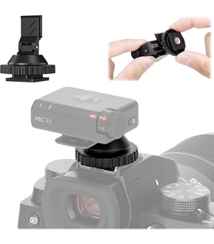 Amazon.com : LuxZilvia Original Mic 2 Camera Adapter for DJI